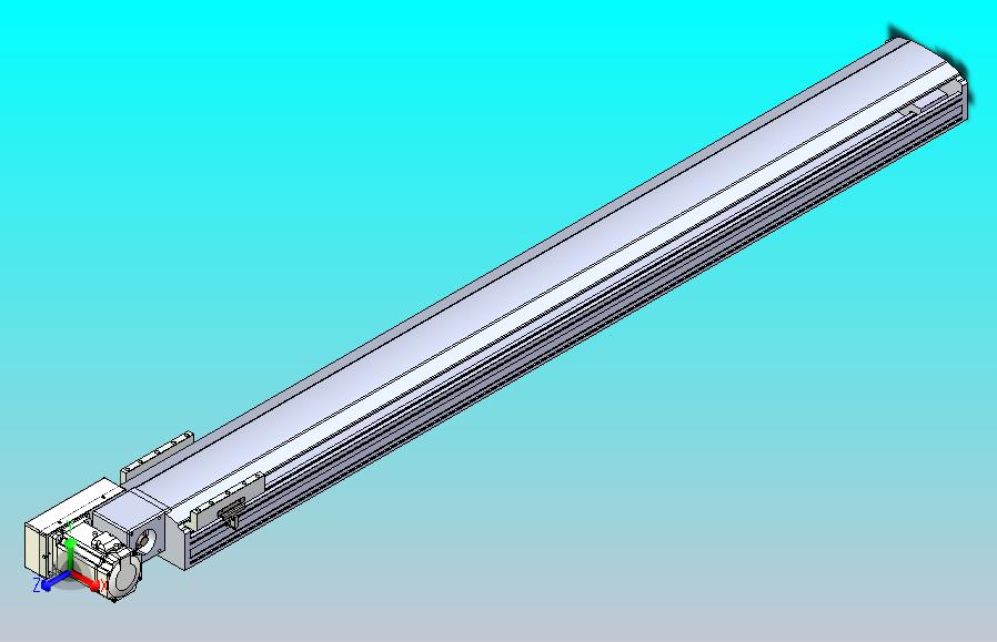 皮带直线轴半封闭可选导轨TPA-HNB-175D-140-L1500-ML-Y-P75-N3