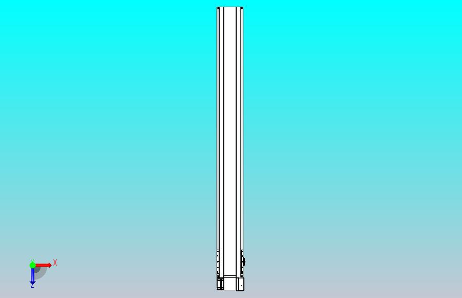 皮带直线轴半封闭可选导轨TPA-HNB-175D-140-L1500-RP-Y-P75-N3