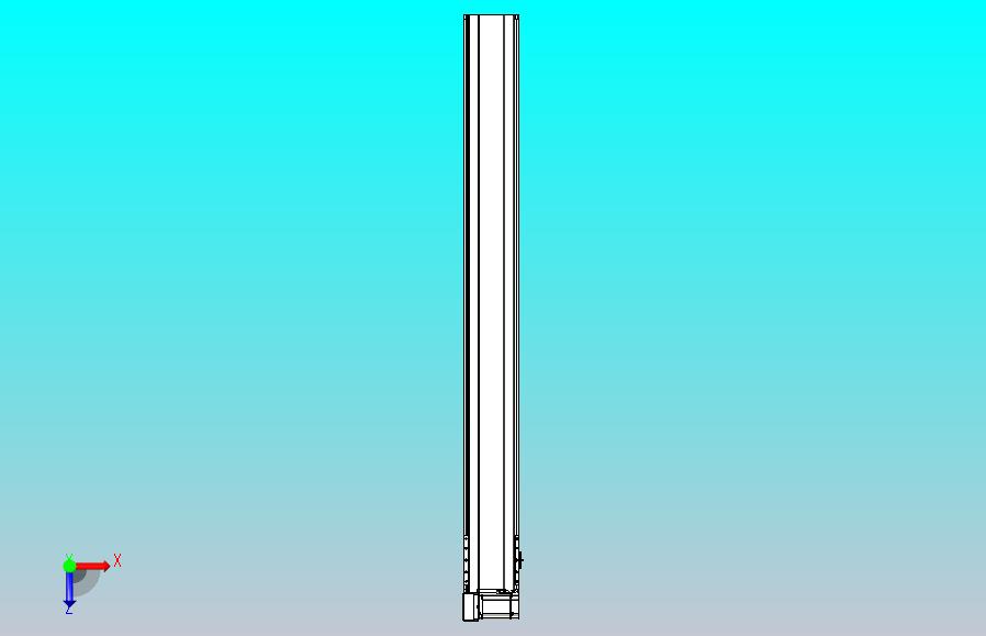 皮带直线轴半封闭可选导轨TPA-HNB-175D-140-L1550-LU-Y-P75-N3