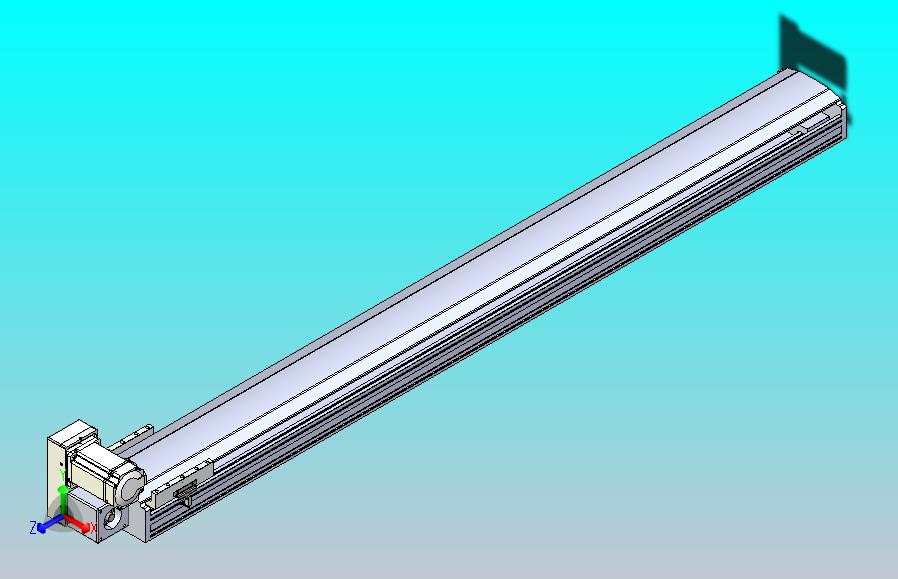 皮带直线轴半封闭可选导轨TPA-HNB-175D-140-L1600-LU-C-P75-N3