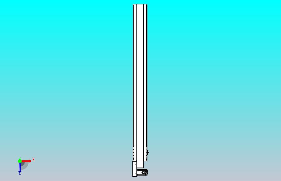 皮带直线轴半封闭可选导轨TPA-HNB-175D-140-L1600-ML-Y-P75-N3