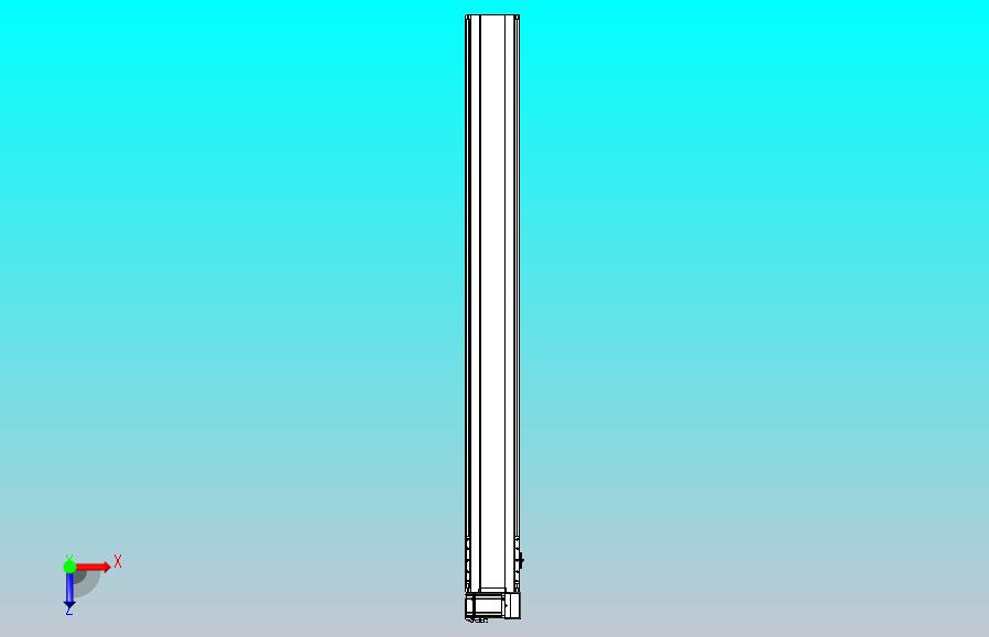 皮带直线轴半封闭可选导轨TPA-HNB-175D-140-L1600-RU-Y-P75-N3