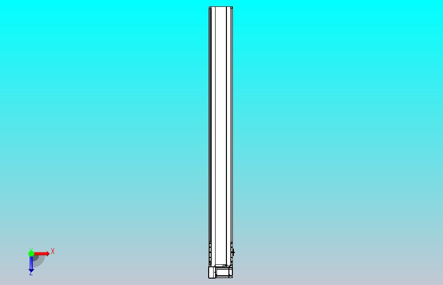 皮带直线轴半封闭可选导轨TPA-HNB-175D-140-L1650-LU-Y-P75-N3