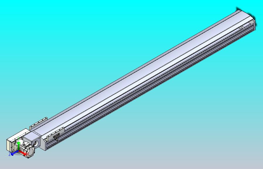 皮带直线轴半封闭可选导轨TPA-HNB-175D-140-L1700-ML-Y-P75-N3