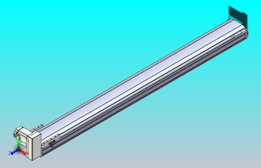 皮带直线轴半封闭可选导轨TPA-HNB-175D-140-L1700-RU-Y-P75-N3