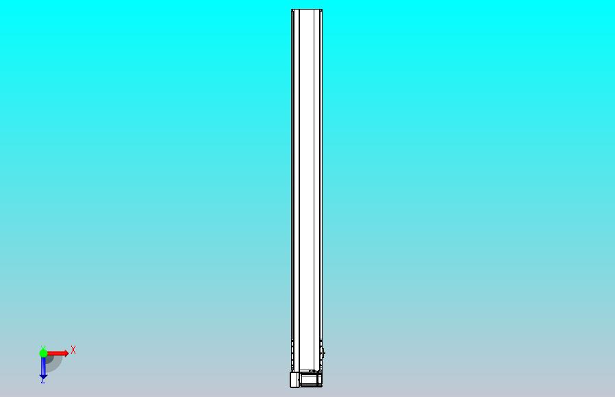 皮带直线轴半封闭可选导轨TPA-HNB-175D-140-L1750-LU-Y-P75-N3