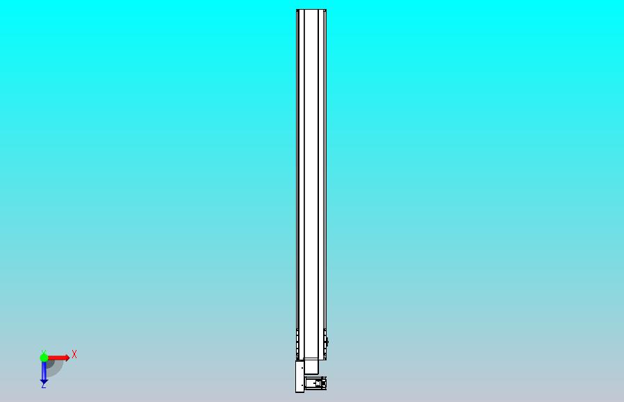 皮带直线轴半封闭可选导轨TPA-HNB-175D-140-L1750-ML-Y-P75-N3