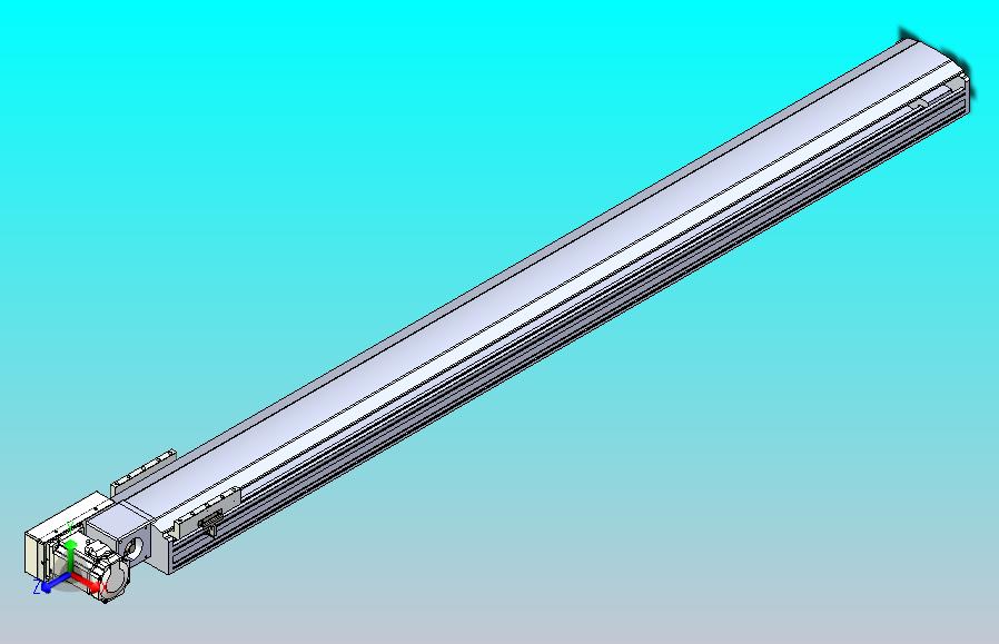 皮带直线轴半封闭可选导轨TPA-HNB-175D-140-L1750-ML-Y-P75-N3