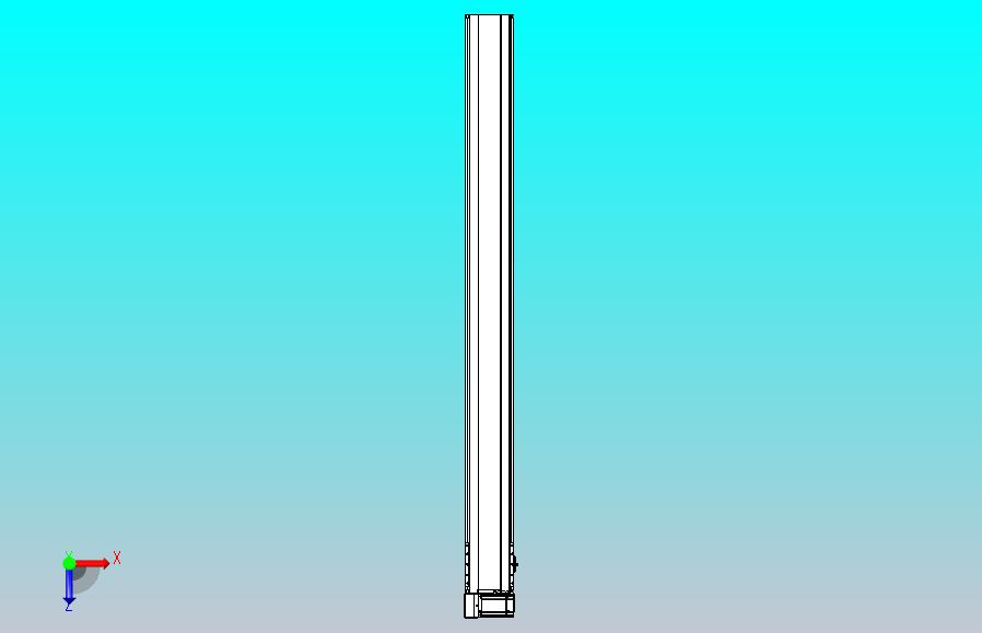 皮带直线轴半封闭可选导轨TPA-HNB-175D-140-L1800-LU-Y-P75-N3