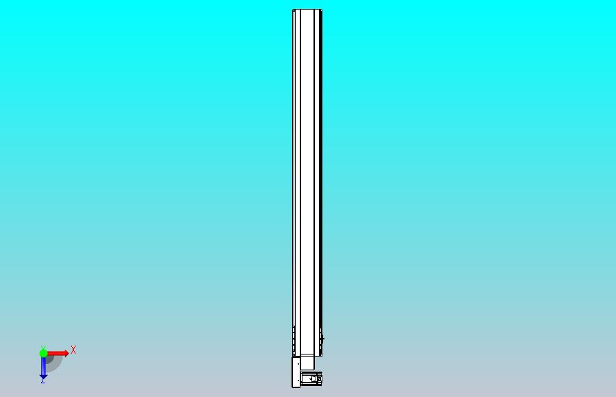 皮带直线轴半封闭可选导轨TPA-HNB-175D-140-L1800-ML-Y-P75-N3