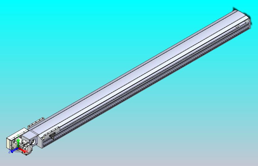 皮带直线轴半封闭可选导轨TPA-HNB-175D-140-L1850-ML-Y-P75-N3