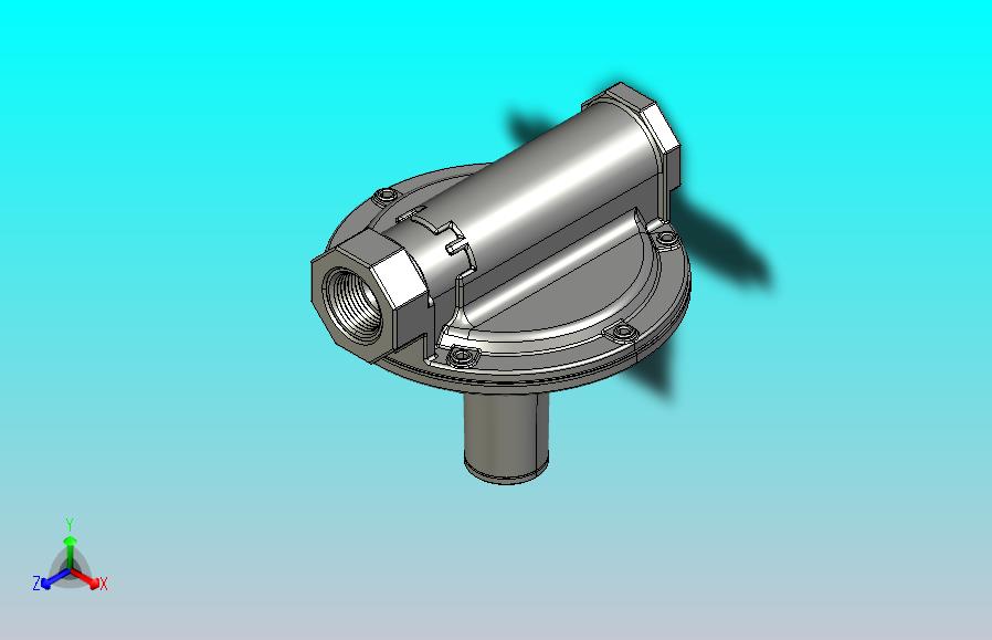 3-4英寸气体压力调节器