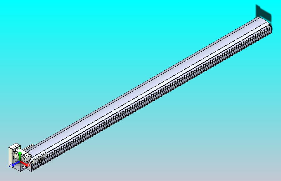皮带直线轴半封闭可选导轨TPA-HNB-175D-140-L2500-LU-C-P75-N3