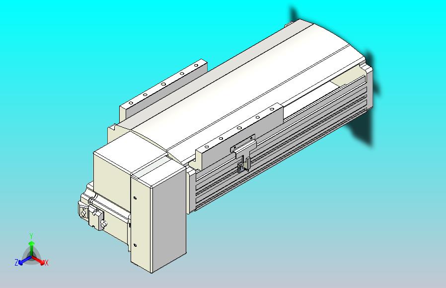 皮带直线轴半封闭可选导轨TPA-HNB-202D-140-L100-RP-Y-P75-N3