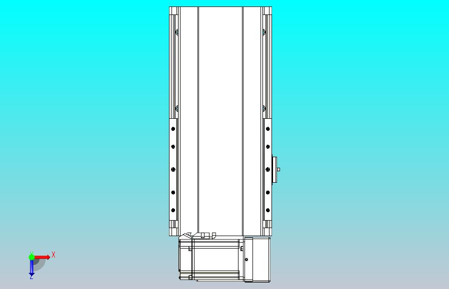皮带直线轴半封闭可选导轨TPA-HNB-202D-140-L100-RU-C-P75-N3
