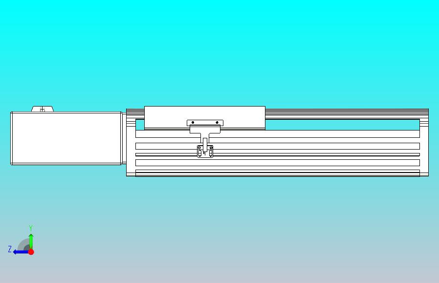 皮带直线轴半封闭可选导轨TPA-HNB-202D-140-L150-MR-C-P75-N3