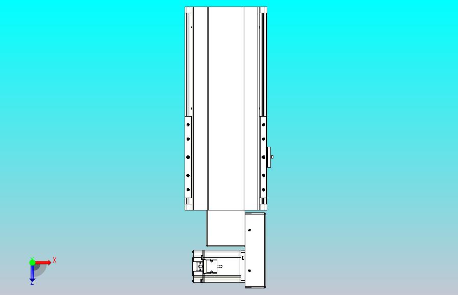 皮带直线轴半封闭可选导轨TPA-HNB-202D-140-L150-MR-Y-P75-N3