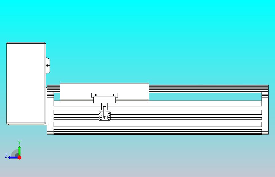 皮带直线轴半封闭可选导轨TPA-HNB-202D-140-L150-RU-C-P75-N3