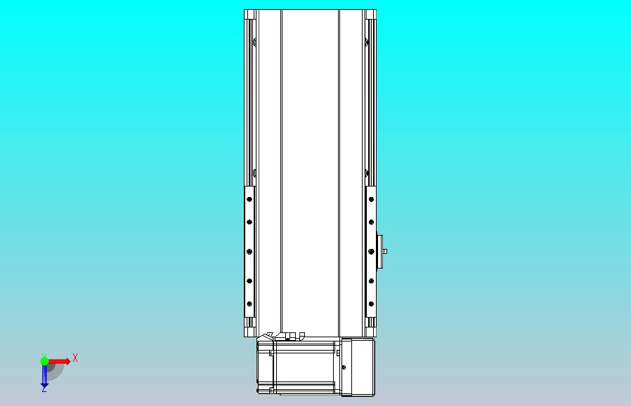 皮带直线轴半封闭可选导轨TPA-HNB-202D-140-L150-RU-C-P75-N3