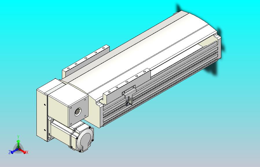 皮带直线轴半封闭可选导轨TPA-HNB-202D-140-L200-LP-C-P75-N3