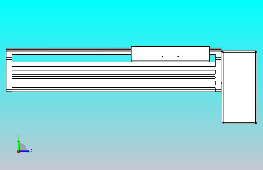 皮带直线轴半封闭可选导轨TPA-HNB-202D-140-L200-LP-C-P75-N3