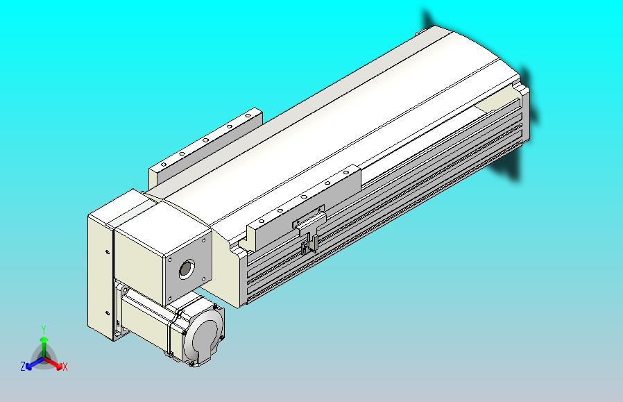 皮带直线轴半封闭可选导轨TPA-HNB-202D-140-L200-LP-C-P75-N3
