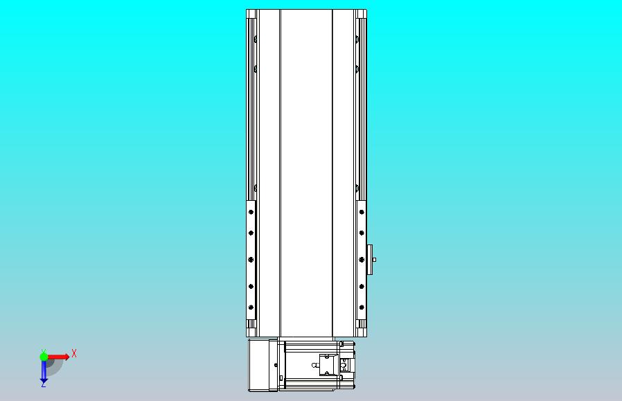 皮带直线轴半封闭可选导轨TPA-HNB-202D-140-L200-LU-C-P75-N3