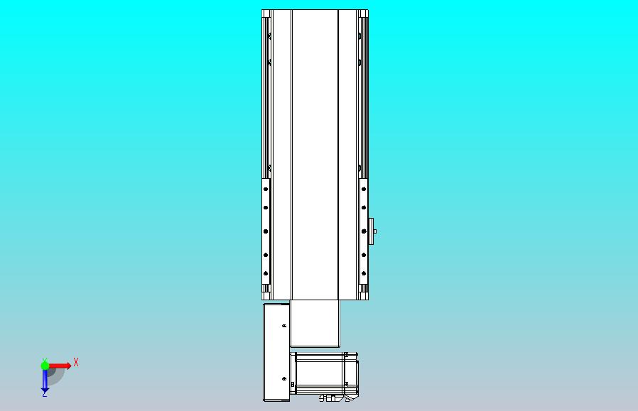 皮带直线轴半封闭可选导轨TPA-HNB-202D-140-L200-ML-C-P75-N3