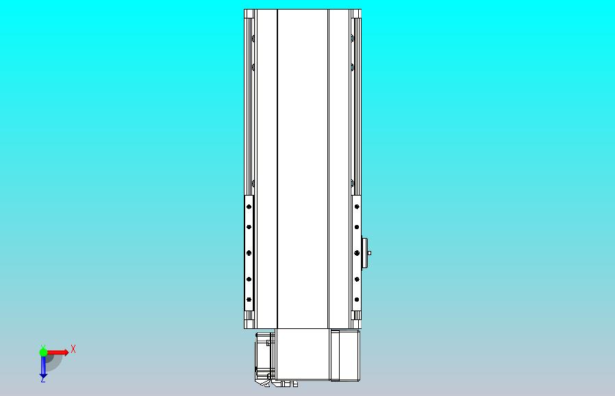 皮带直线轴半封闭可选导轨TPA-HNB-202D-140-L200-RP-C-P75-N3