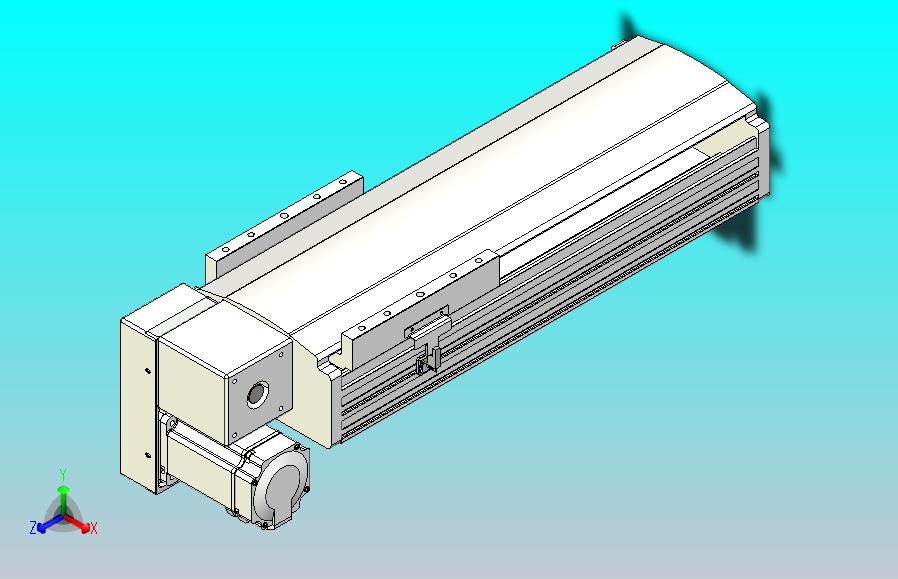 皮带直线轴半封闭可选导轨TPA-HNB-202D-140-L250-LP-C-P75-N3