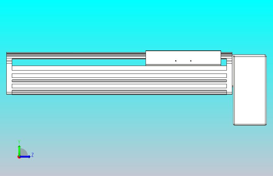 皮带直线轴半封闭可选导轨TPA-HNB-202D-140-L250-LP-C-P75-N3