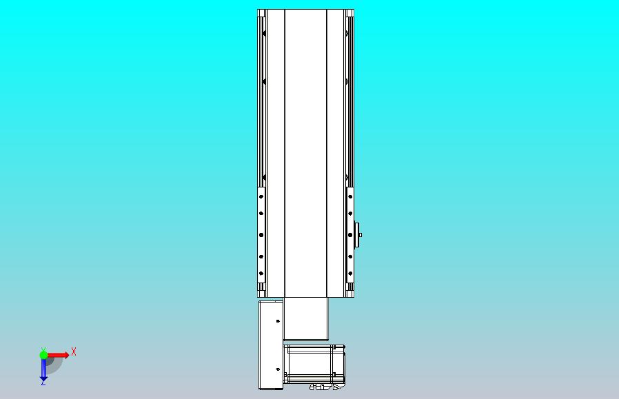 皮带直线轴半封闭可选导轨TPA-HNB-202D-140-L250-ML-C-P75-N3