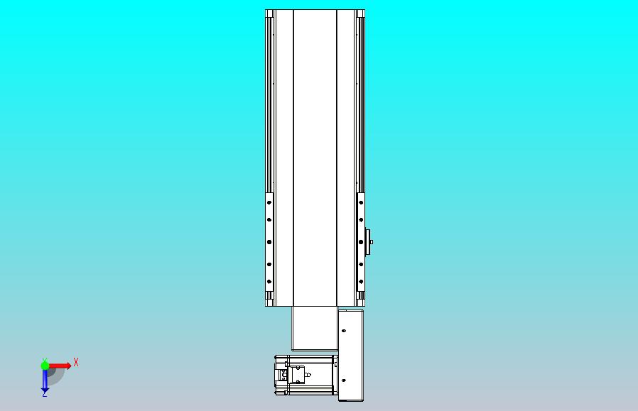 皮带直线轴半封闭可选导轨TPA-HNB-202D-140-L250-MR-Y-P75-N3