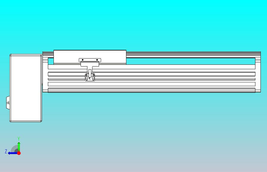 皮带直线轴半封闭可选导轨TPA-HNB-202D-140-L250-RP-C-P75-N3