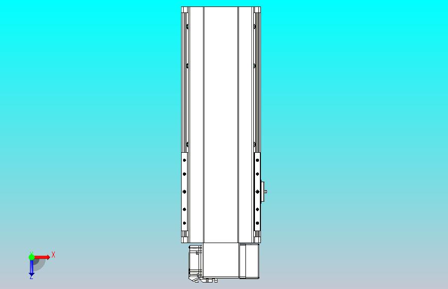 皮带直线轴半封闭可选导轨TPA-HNB-202D-140-L250-RP-C-P75-N3