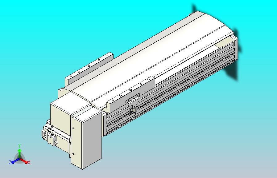皮带直线轴半封闭可选导轨TPA-HNB-202D-140-L250-RP-C-P75-N3