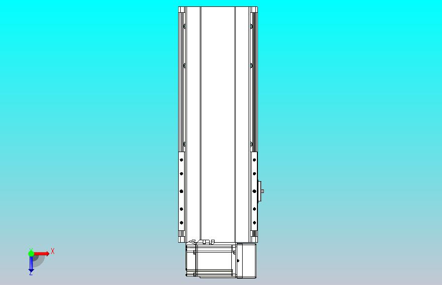 皮带直线轴半封闭可选导轨TPA-HNB-202D-140-L250-RU-C-P75-N3