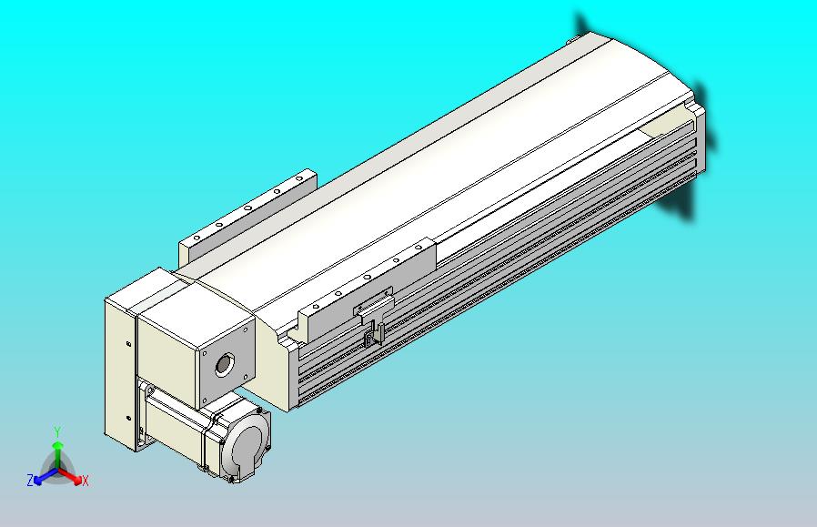 皮带直线轴半封闭可选导轨TPA-HNB-202D-140-L300-LP-C-P75-N3