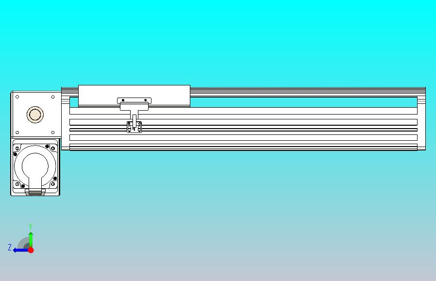 皮带直线轴半封闭可选导轨TPA-HNB-202D-140-L300-LP-C-P75-N3