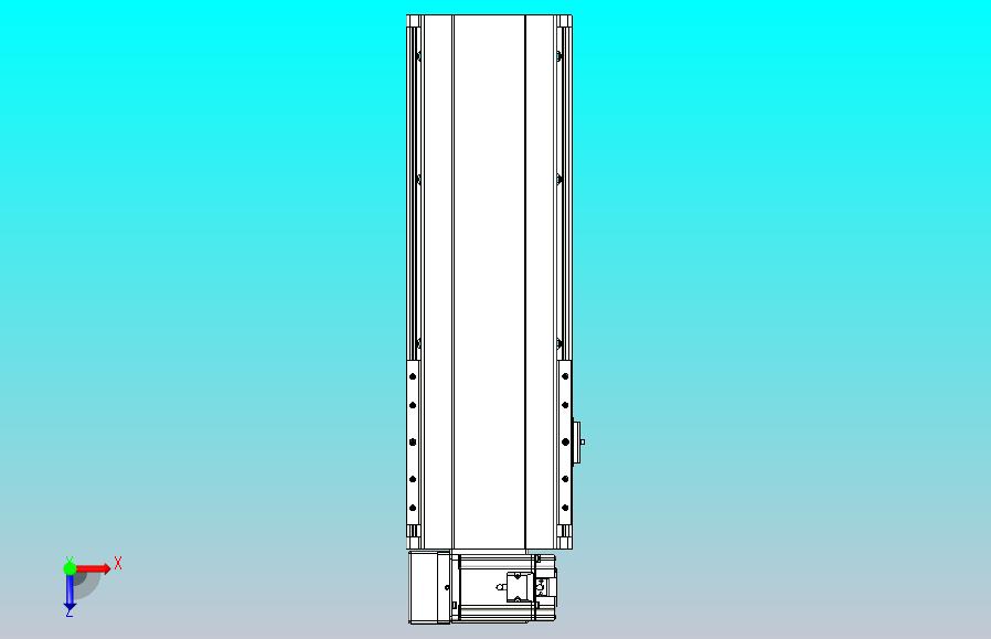 皮带直线轴半封闭可选导轨TPA-HNB-202D-140-L300-LU-C-P75-N3