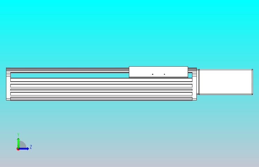 皮带直线轴半封闭可选导轨TPA-HNB-202D-140-L300-ML-Y-P75-N3