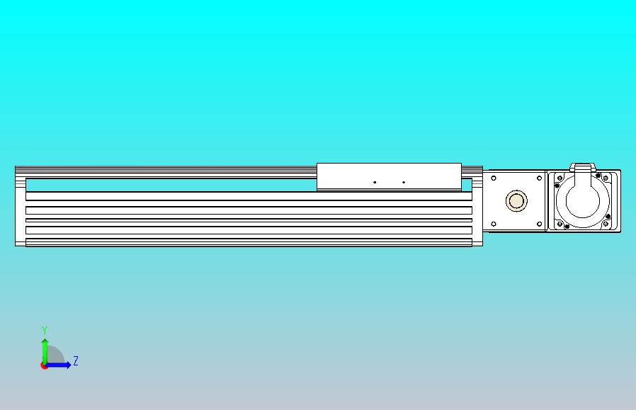 皮带直线轴半封闭可选导轨TPA-HNB-202D-140-L300-MR-C-P75-N3