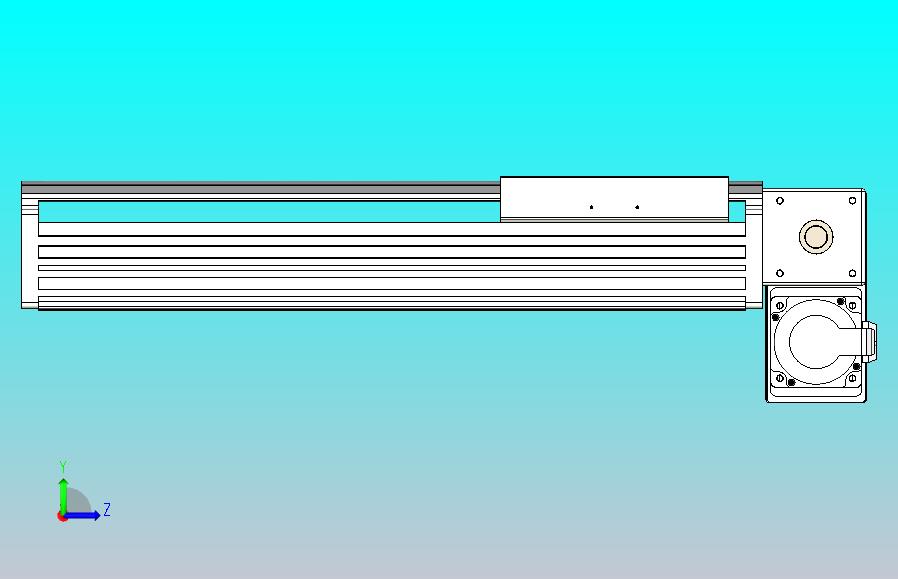 皮带直线轴半封闭可选导轨TPA-HNB-202D-140-L300-RP-C-P75-N3