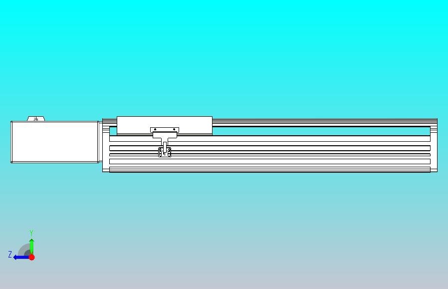 皮带直线轴半封闭可选导轨TPA-HNB-202D-140-L350-MR-C-P75-N3