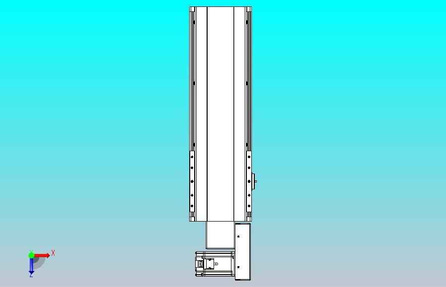 皮带直线轴半封闭可选导轨TPA-HNB-202D-140-L350-MR-C-P75-N3