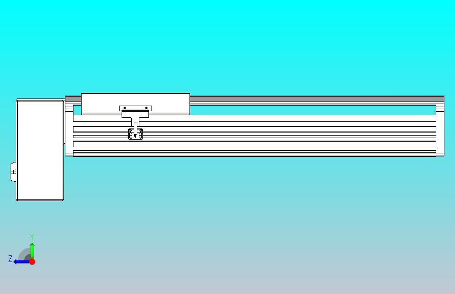 皮带直线轴半封闭可选导轨TPA-HNB-202D-140-L350-RP-C-P75-N3