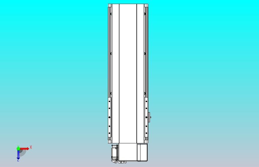 皮带直线轴半封闭可选导轨TPA-HNB-202D-140-L350-RP-C-P75-N3