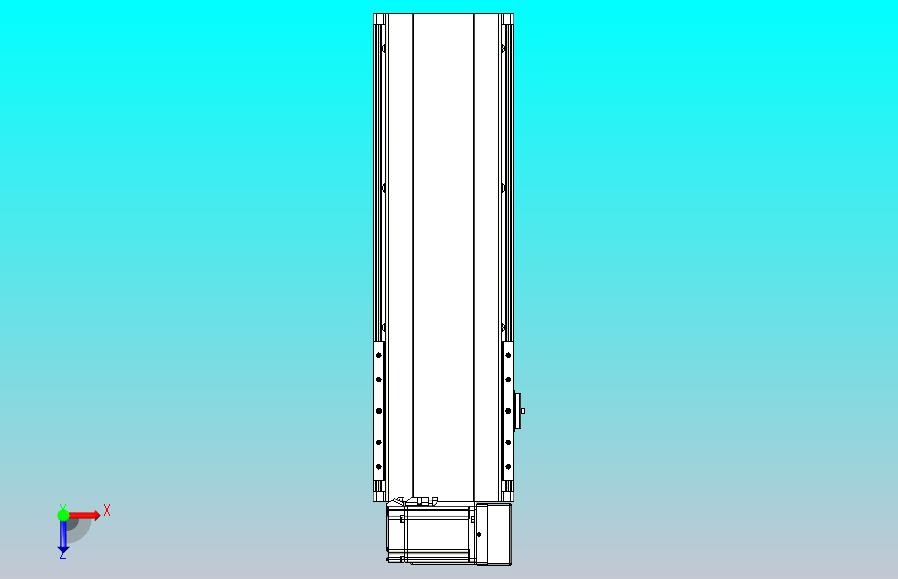 皮带直线轴半封闭可选导轨TPA-HNB-202D-140-L350-RU-C-P75-N3