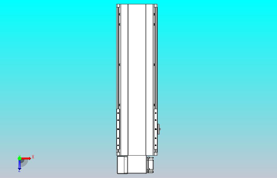 皮带直线轴半封闭可选导轨TPA-HNB-202D-140-L400-LP-C-P75-N3
