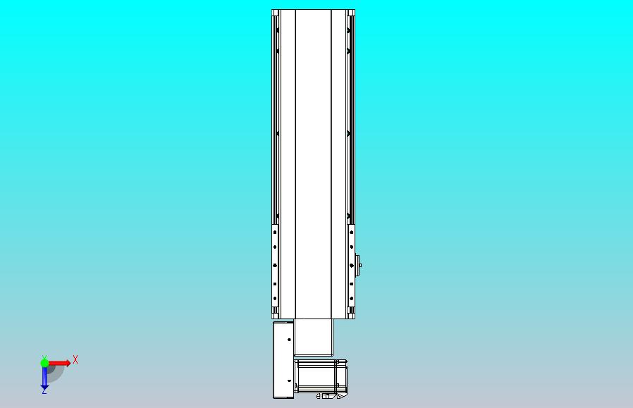 皮带直线轴半封闭可选导轨TPA-HNB-202D-140-L400-ML-C-P75-N3